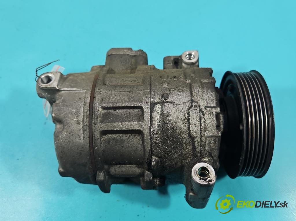 Audi A3 8P 2003-2012 1.6 FSI 116 HP manual 85 kW 1598 cm3 3- Kompresor: klimatizácie 1K0820803F (Kompresor klimatizácie)