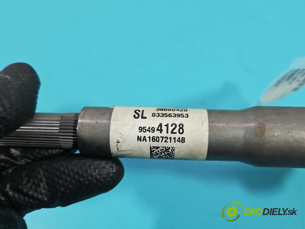 Opel Mokka A 2012-2019 1.4 T 140 hp manual 103 kW 1364 cm3 5- Sloupek volant 95494128 (Tyč řízení (volantu))