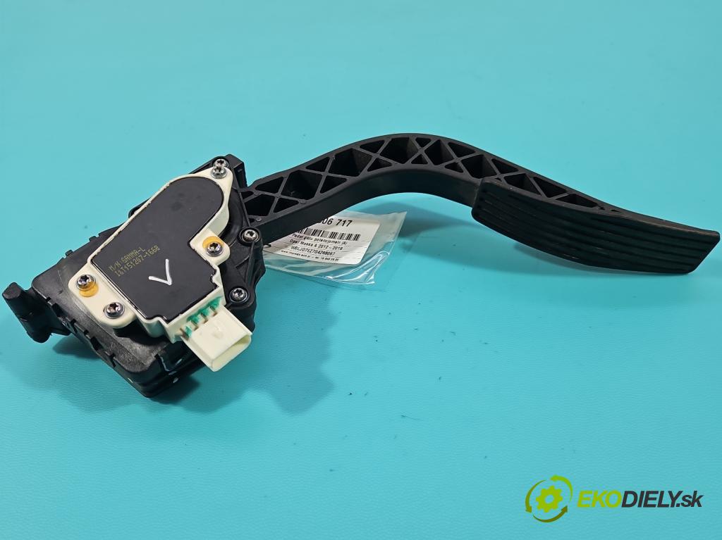 Opel Mokka A 2012-2019 1.4 T 140 HP manual 103 kW 1364 cm3 5- pedal plyn potenciometr: 96892406