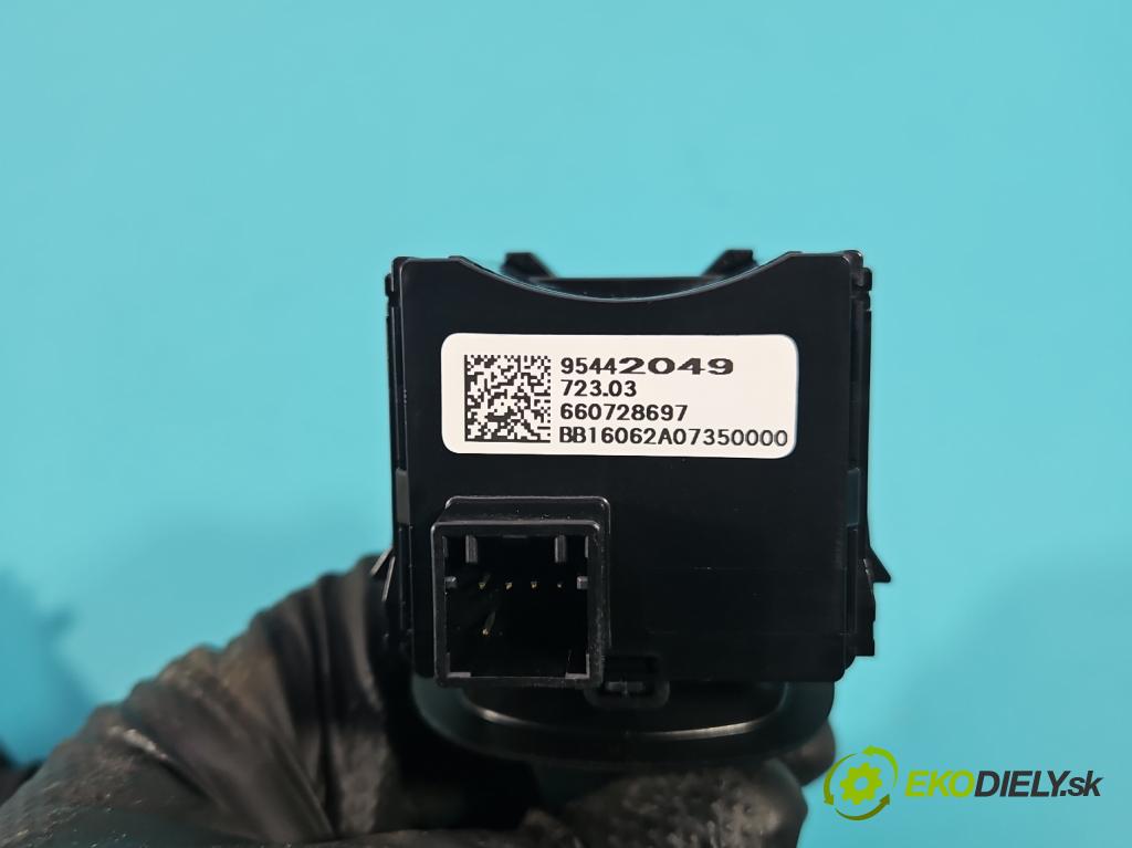 Opel Mokka A 2012-2019 1.4 T 140 HP manual 103 kW 1364 cm3 5- prepínač komplex: 95442049 (Prepínacie páčky pod volantom)