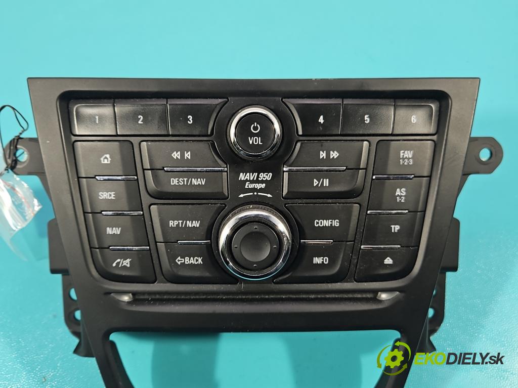 Opel Mokka A 2012-2019 1.4 T 140 HP manual 103 kW 1364 cm3 5- prepínač rádio: navigácie 42356784