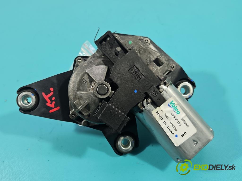 Opel Mokka A 2012-2019 1.4 T 140 HP manual 103 kW 1364 cm3 5- motor stieračov zadné 96955193