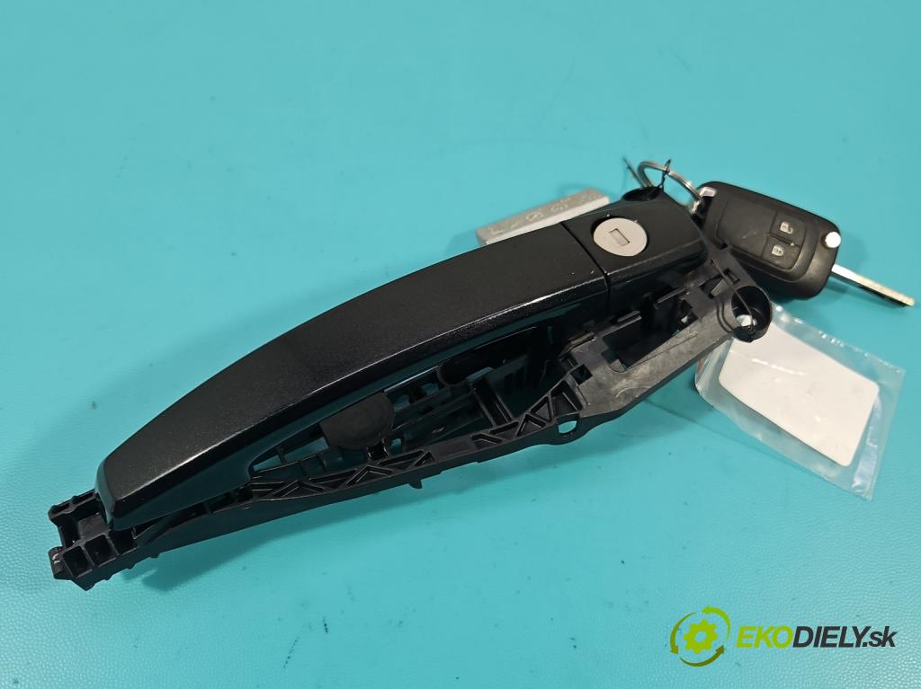 Opel Mokka A 2012-2019 1.4 T 140 hp manual 103 kW 1364 cm3 5- klika přední levé 13576845 (Vnější přední levá klika dveří)