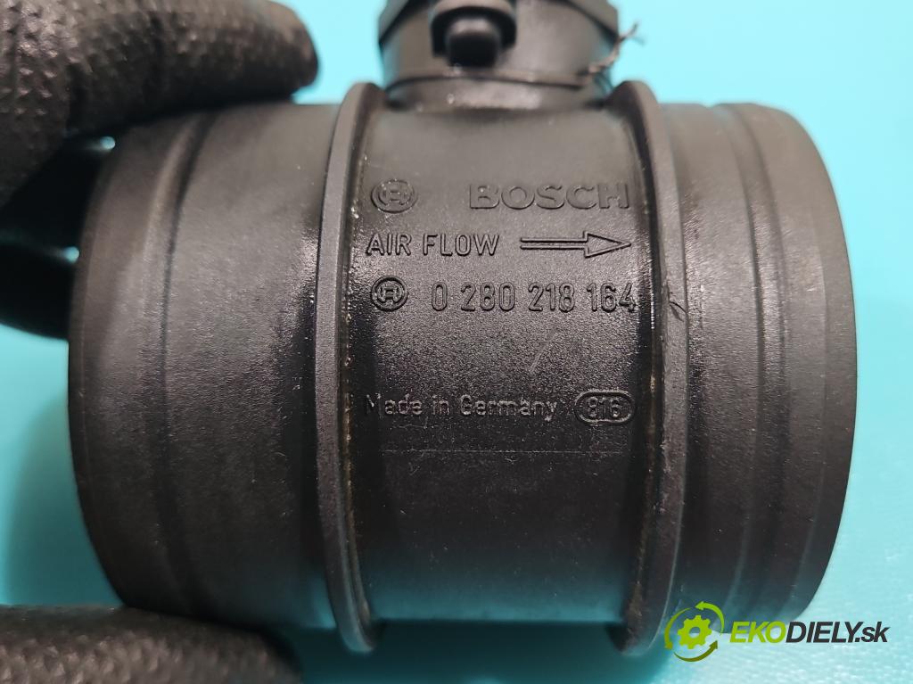 Alfa romeo 159 2.2 JTS 185 HP manual 136 kW 2198 cm3 4- průtokoměr: 0280218164 (Váha vzduchu)