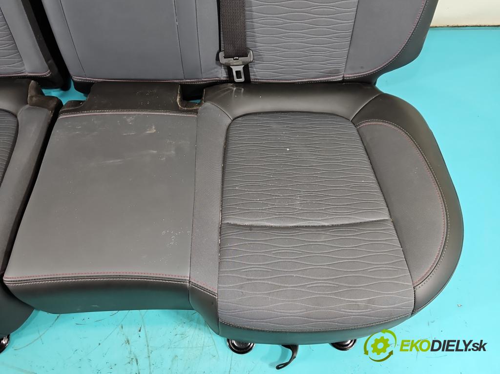 Opel Mokka A 2012-2019 1.4 T 140 HP manual 103 kW 1364 cm3 5- Pohovka: zadné (Sedadlo)