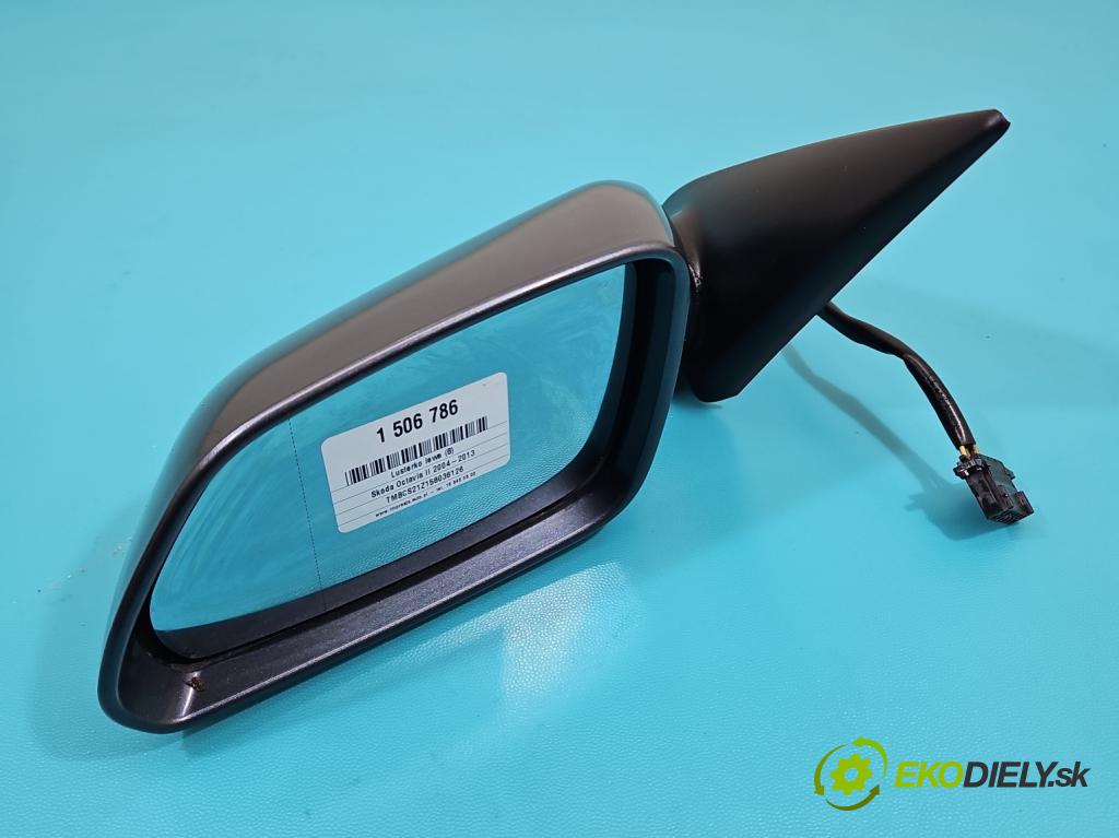 Skoda Octavia II 2004-2013 1.9 tdi 105 HP manual 77 kW 1896 cm3 5- zrkadlo ľavé  (Kľučka dverí ostatné)