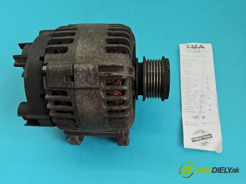 Vw Golf plus 1.9 tdi 105 HP manual 77 kW 1896 cm3 5- Alternator 06F903023C (Alternátor)