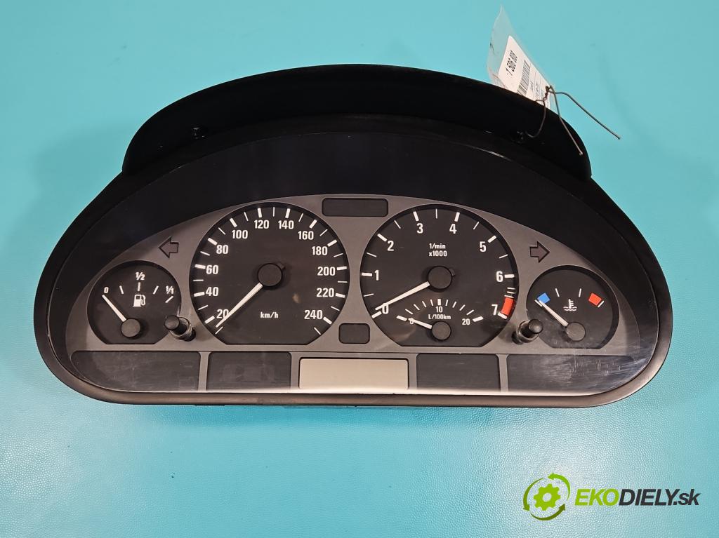 Bmw 3 E46 1998-2007 1.8 116 HP manual 85 kW 1796 cm3 3- prístrojovka/ budíky 0263639158 (Prístrojová doska)