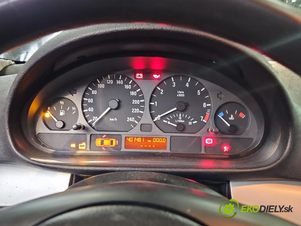 Bmw 3 E46 1998-2007 1.8 116 HP manual 85 kW 1796 cm3 3- prístrojovka/ budíky 0263639158 (Prístrojová doska)