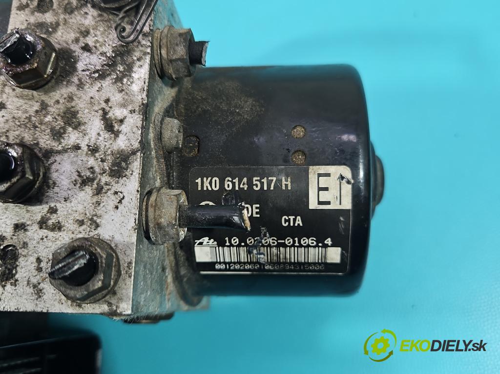 Audi A3 8P 2003-2012 1.6 FSI 116 HP manual 85 kW 1598 cm3 3- čerpadlo abs 1K0614517H (Pumpa ABS)