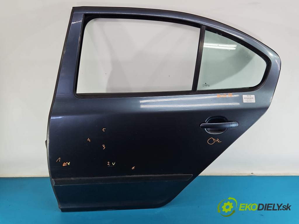 Skoda Octavia II 2004-2013 1.9 tdi 105 HP manual 77 kW 1896 cm3 5- dvere zadné ľavé  (Kľučka dverí ostatné)