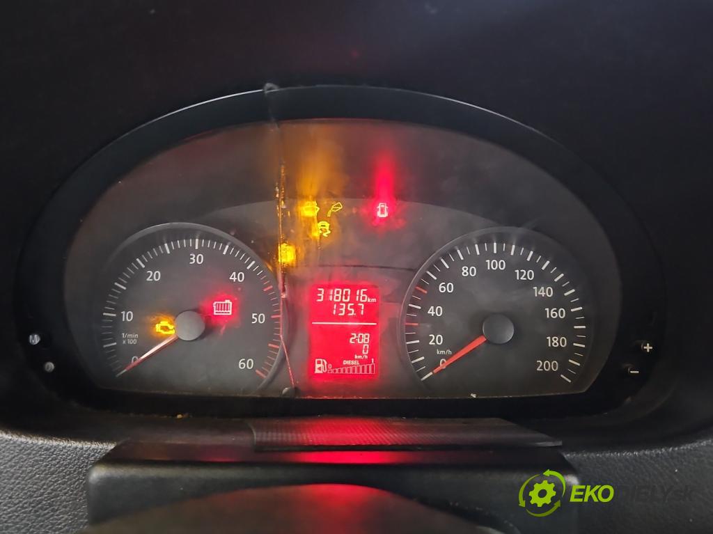 Vw Crafter 2006-2016 2.5 tdi 136 HP manual 100 kW 2461 cm3 4- prístrojovka/ budíky 9069001900 (Prístrojová doska)