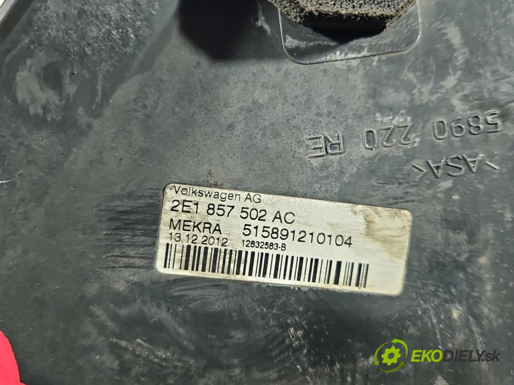 Vw Crafter 2006-2016 2.5 tdi 136hp manual 100 kW 2461 cm3 4- zpětné zrcátko pravé 2E1857502AC (Klika dveří ostatní)