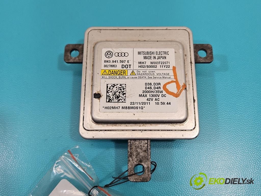 Audi A6 C7 2011-2018 3.0 tdi 204 HP automatic 150 kW 2967 cm3 4- střídač: xenon 8K0941597E (Riadiaca jednotka xenónu)