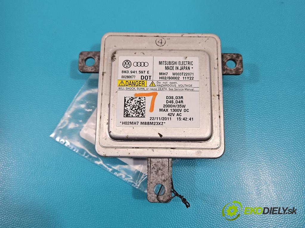 Audi A6 C7 2011-2018 3.0 tdi 204 HP automatic 150 kW 2967 cm3 4- střídač: xenon 8K0941597E (Riadiaca jednotka xenónu)