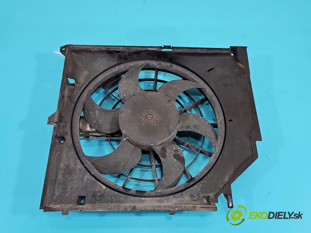 Bmw 3 E46 1998-2007 1.8 116 hp manual 85 kW 1796 cm3 3- ventilátor chladič 1137328080