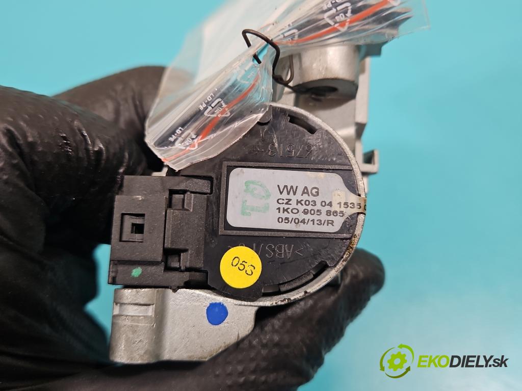 Skoda Octavia II 2004-2013 1.9 tdi 105 HP manual 77 kW 1896 cm3 5- Spínačka 1K0905865 (Spínacia skrinka)