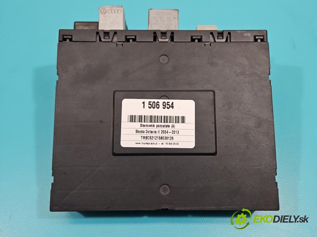 Skoda Octavia II 2004-2013 1.9 tdi 105 HP manual 77 kW 1896 cm3 5- riadiaca jednotka ostatné 1K0937049N