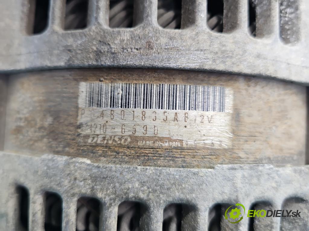 Jeep Grand Cherokee WK2 IV 2010-2021 3.0 CRD 241KM automatic 177 kW 2987 cm3 5- Alternator P04801835AB (Alternátor)