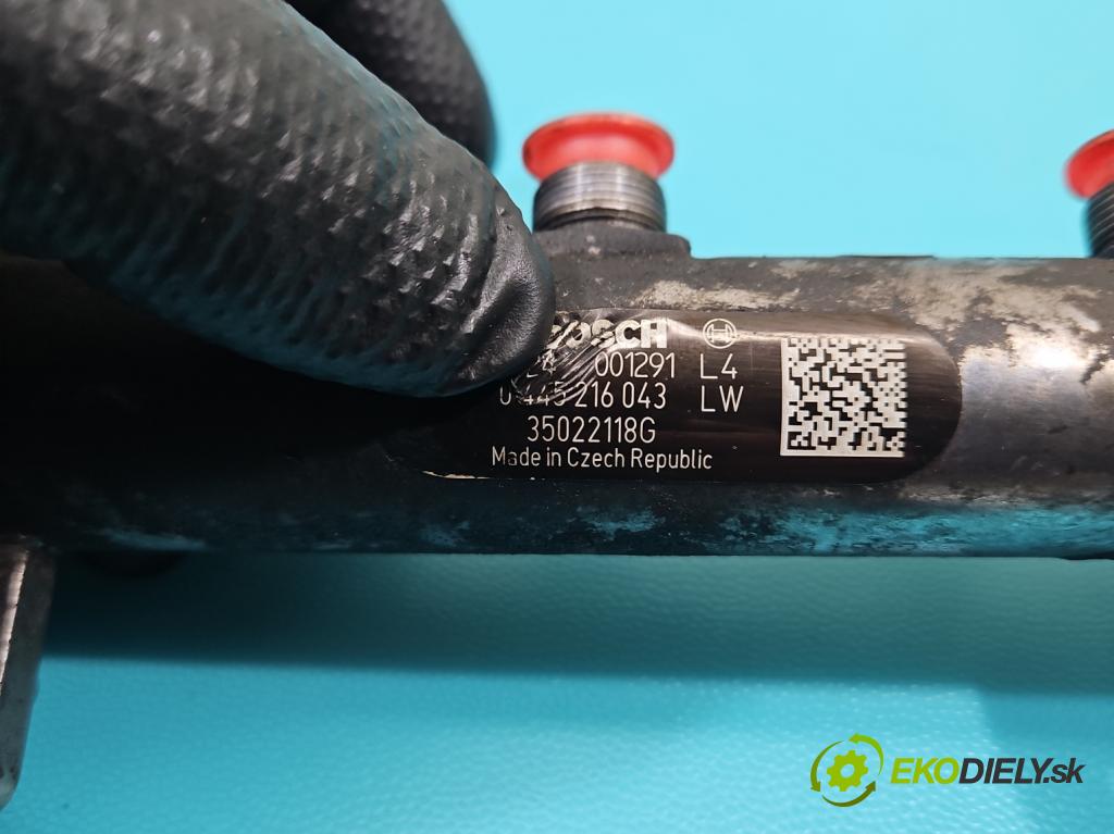 Jeep Grand Cherokee WK2 IV 2010-2021 3.0 CRD 241KM automatic 177 kW 2987 cm3 5- lišta vstrekovacia 0445216043 (Vstrekovacia lišta)