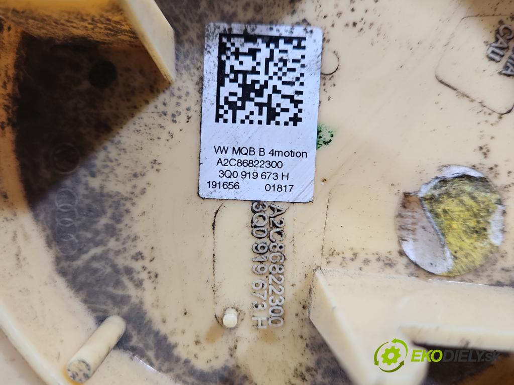 Skoda Superb III 2015-2024 2.0 tdi 190 HP automatic 140 kW 1968 cm3 5- snímač úroveň: palivo A2C86822300 (Snímač)