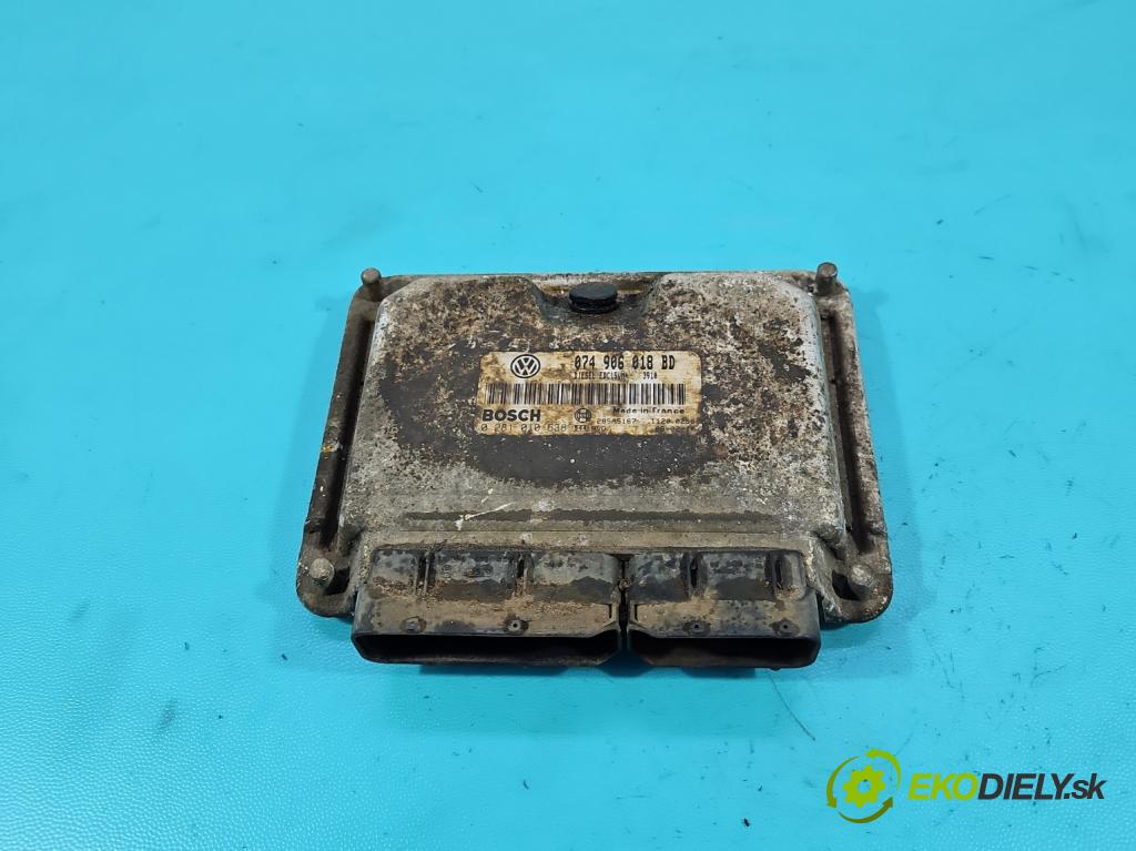Vw LT II 1996-2006 2.5 tdi 95 HP manual 70 kW 2461 cm3 5- riadiaca jednotka motora 074906018BD