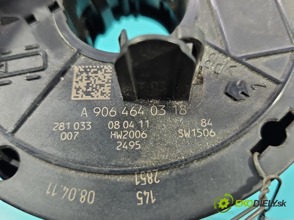 Vw Crafter 2006-2016 2.5 tdi 136 HP manual 100 kW 2461 cm3 4- Páska: airbag A9064640318 (Airbag)
