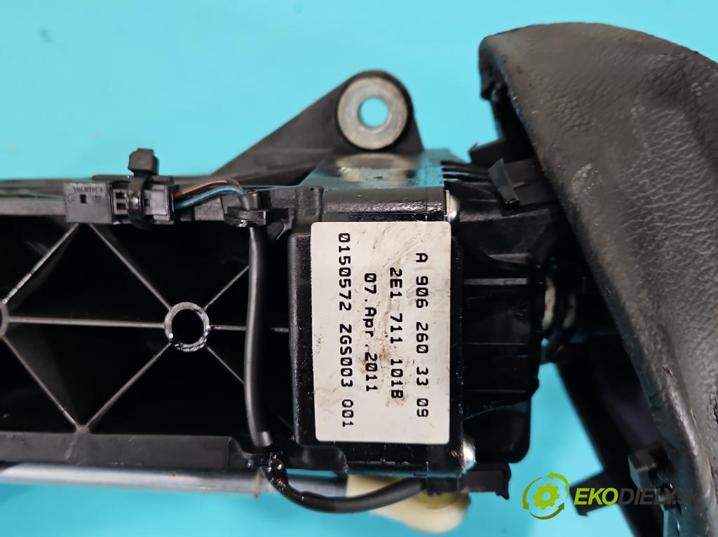 Vw Crafter 2006-2016 2.5 tdi 136 HP manual 100 kW 2461 cm3 4- Páka: Změny: stupeň,rýchlosť A9062603309 (Rýchlostná páka (kulisa))