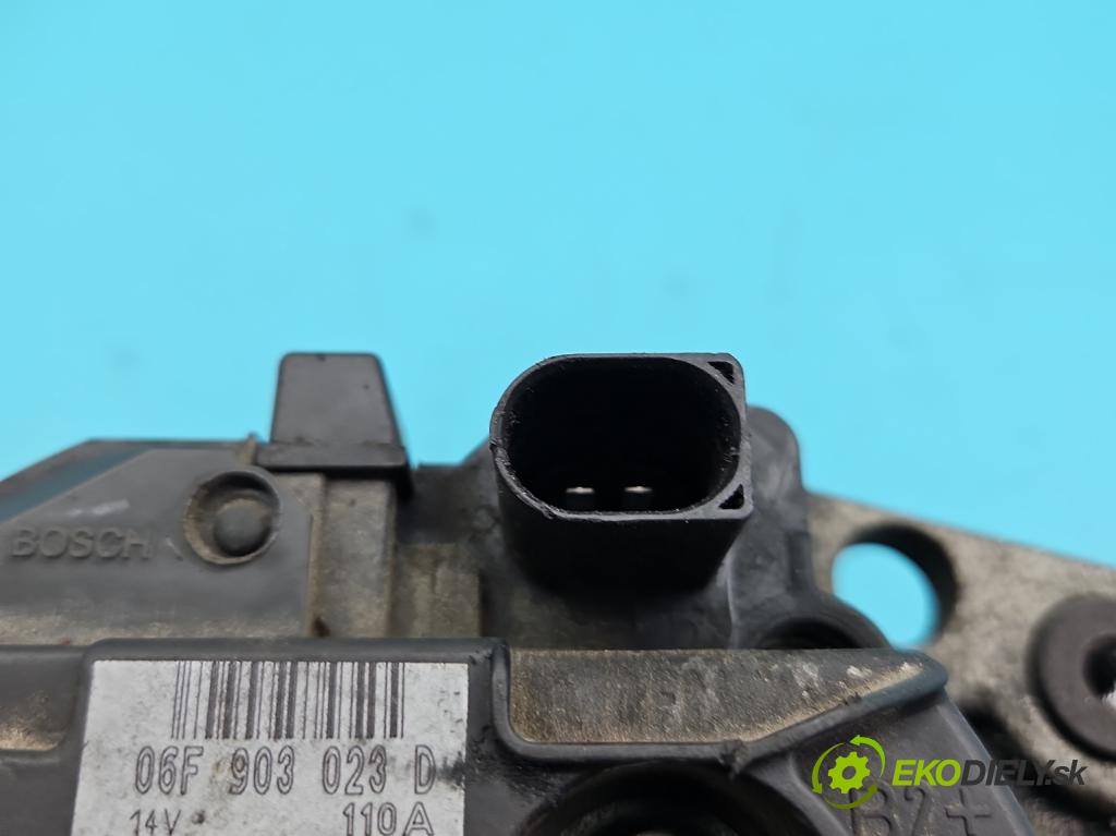 Vw Crafter 2006-2016 2.5 tdi 136 HP manual 100 kW 2461 cm3 4- Alternator 06F903023D (Alternátor)