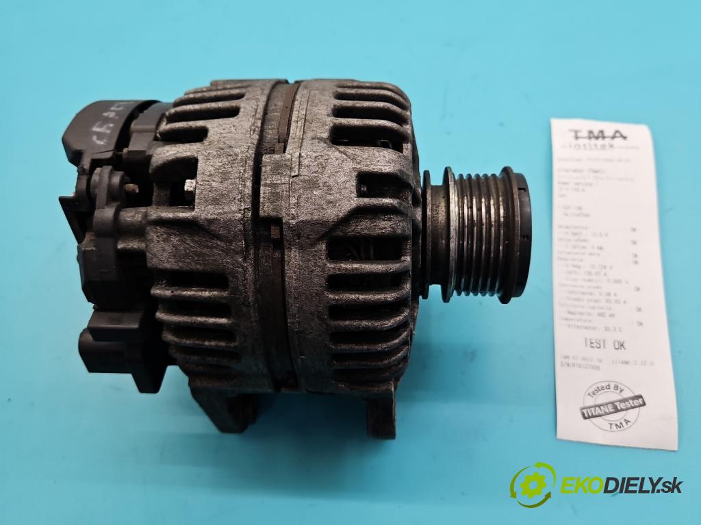 Vw Crafter 2006-2016 2.5 tdi 136 HP manual 100 kW 2461 cm3 4- Alternator 06F903023D (Alternátor)