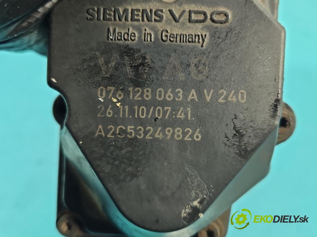 Vw Crafter 2006-2016 2.5 tdi 136 HP manual 100 kW 2461 cm3 4- klapka 076128063A (Škrtiaca klapka)