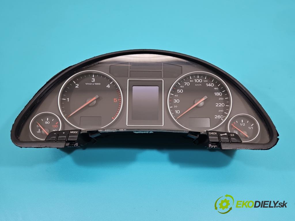 Audi A4 B6 2000-2004 1.9 tdi 131 HP manual 96 kW 1896 cm3 4- prístrojovka/ budíky 0263626020 (Prístrojová doska)