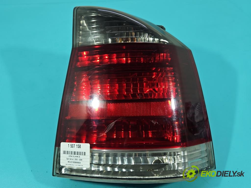 Opel Vectra C 2002-2008 2.2 16V 147 hp manual 108 kW 2198 cm3 5- světlo zadní pravé 13130646 (Klika dveří ostatní)