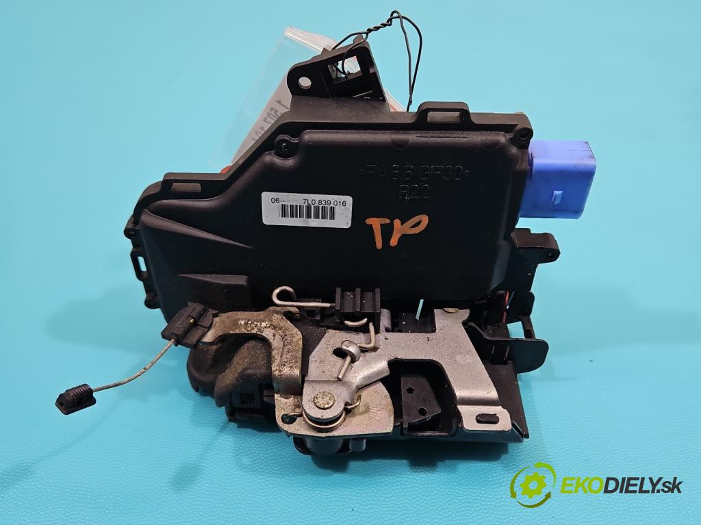 Vw Golf plus 1.9 tdi 105 hp manual 77 kW 1896 cm3 5- zámek zadní pravý 7L0839016
