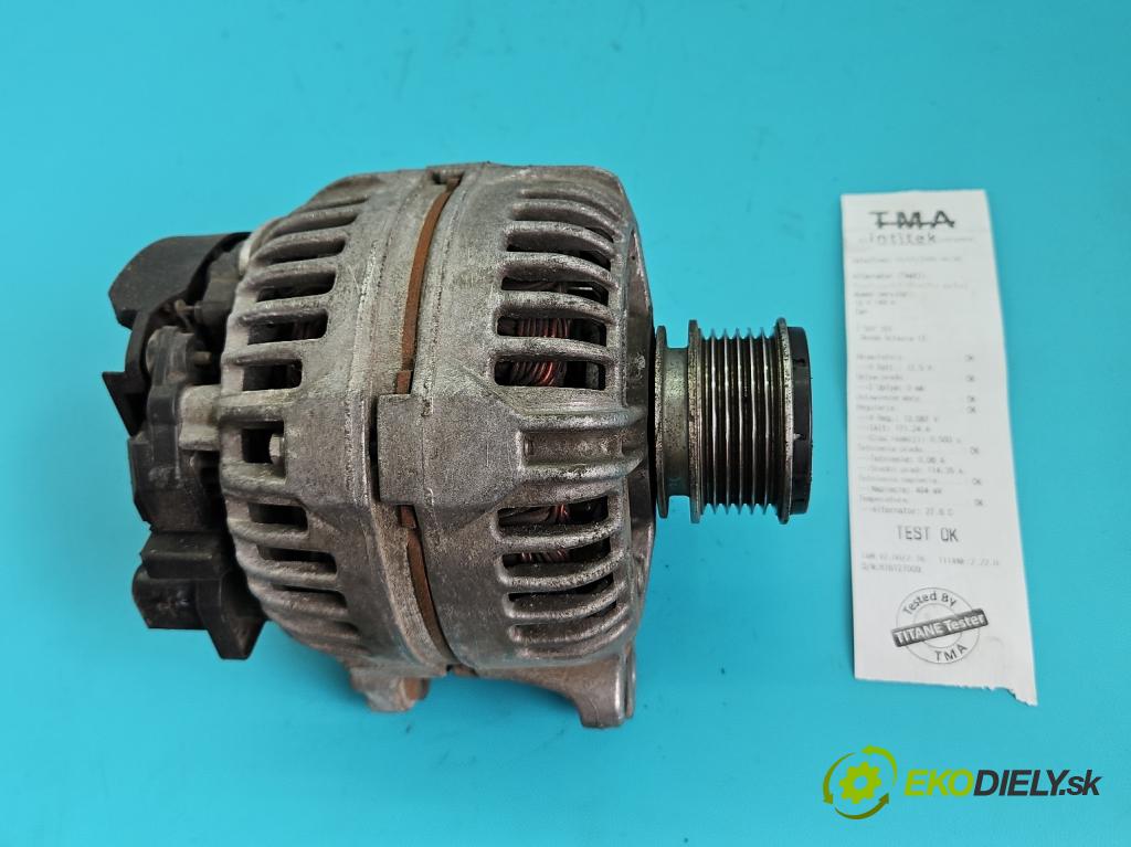 Skoda Octavia II 2004-2013 1.9 tdi 105 HP manual 77 kW 1896 cm3 5- Alternator 06F903023F (Alternátor)