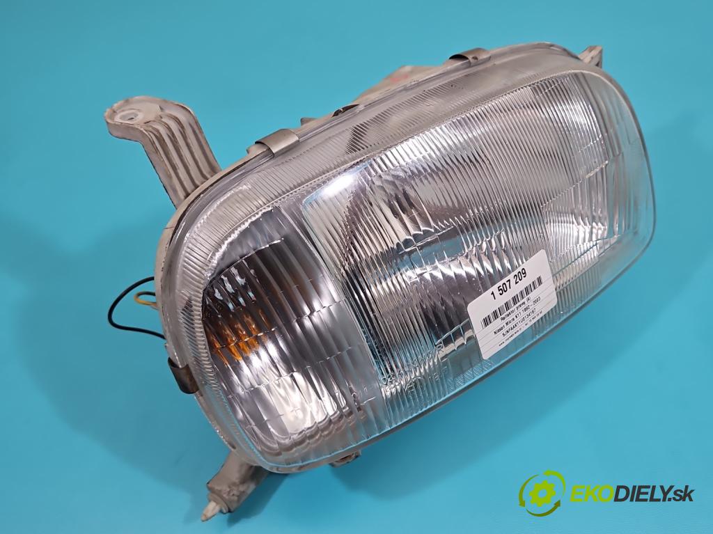 Nissan Micra K11 1992-2003 1.0 16V 60 HP manual 44 kW 998 cm3 5- Reflektor: pravý  (Svetlo predné pravé)