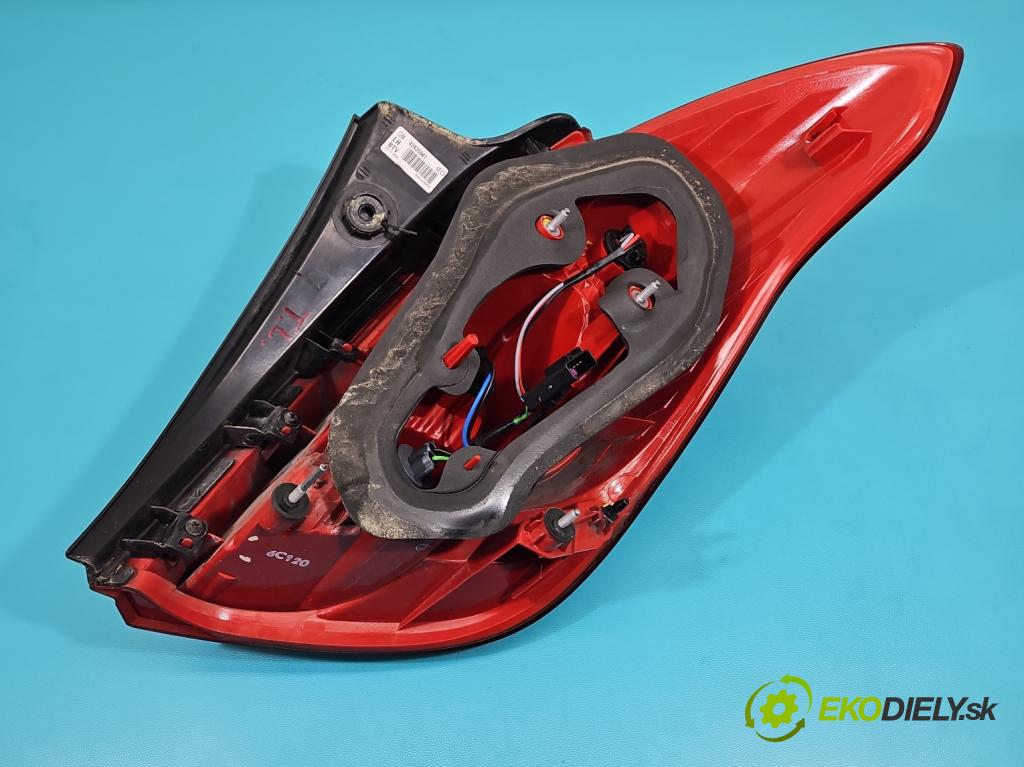 Opel Mokka A 2012-2019 1.4 T 140 HP manual 103 kW 1364 cm3 5- svetlo / reflektor zadné ľavé 42435941 (Kľučka dverí ostatné)