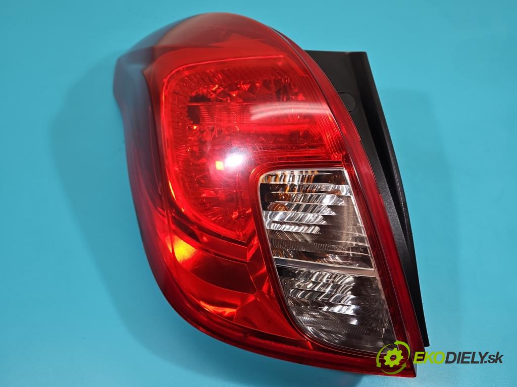Opel Mokka A 2012-2019 1.4 T 140 HP manual 103 kW 1364 cm3 5- svetlo / reflektor zadné ľavé 42435941 (Kľučka dverí ostatné)