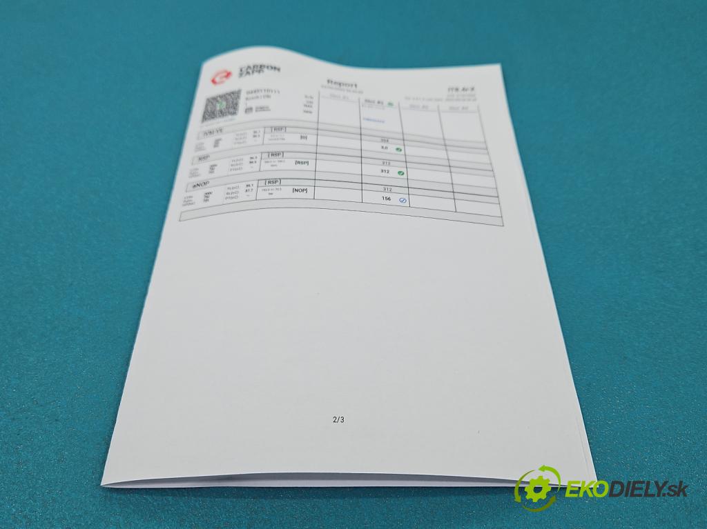 Alfa romeo 156 1.9 JTD 140 HP manual 103 kW 1910 cm3 5- vstrek 0445110111 (Vstrekovač paliva)