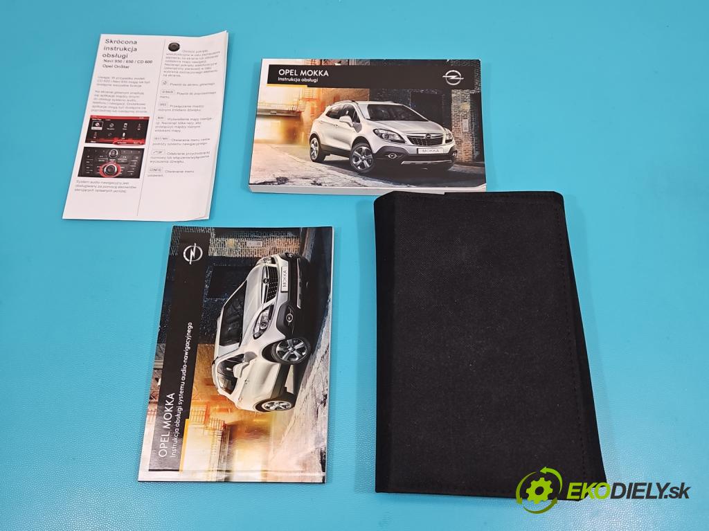 Opel Mokka A 2012-2019 1.4 T 140 hp manual 103 kW 1364 cm3 5- Návod