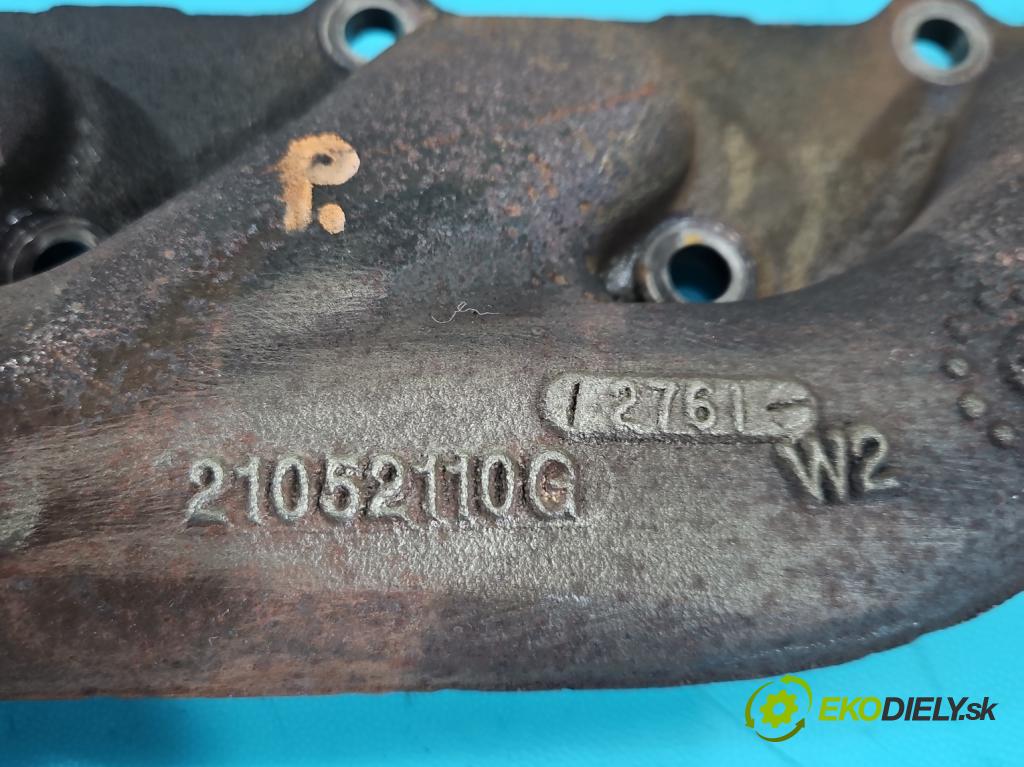 Jeep Grand Cherokee WK2 IV 2010-2021 3.0 CRD 241KM automatic 177 kW 2987 cm3 5- zvod výfuk 21062110G (Výfukové potrubie)