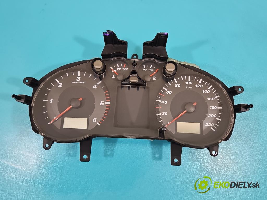 Seat Cordoba II 6L 2002-2008 1.4 tdi 75 HP manual 55 kW 1422 cm3 4- prístrojovka/ budíky 81071507 (Prístrojová doska)