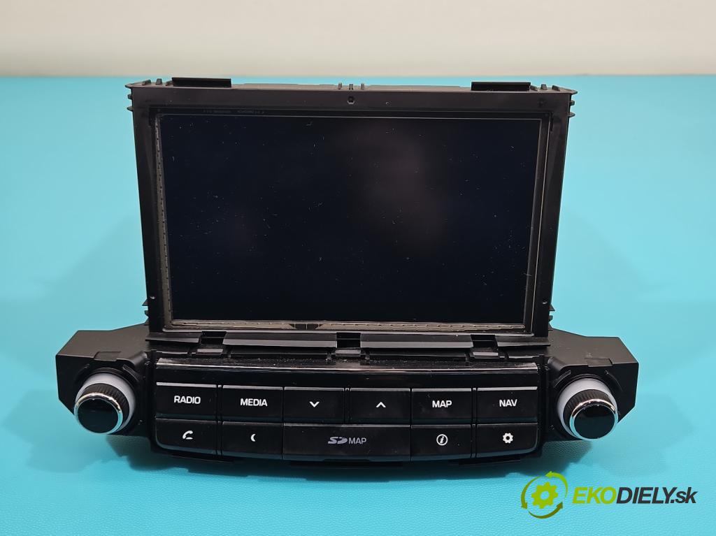Hyundai Tucson III 2015-2020 1.6 GDI 132  HP manual 97 kW 1591 cm3 5- Radio originál 96560-D70024X