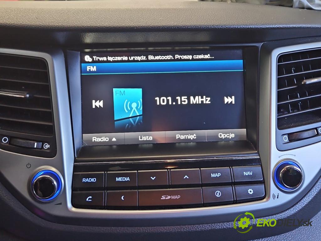 Hyundai Tucson III 2015-2020 1.6 GDI 132  HP manual 97 kW 1591 cm3 5- Radio originál 96560-D70024X