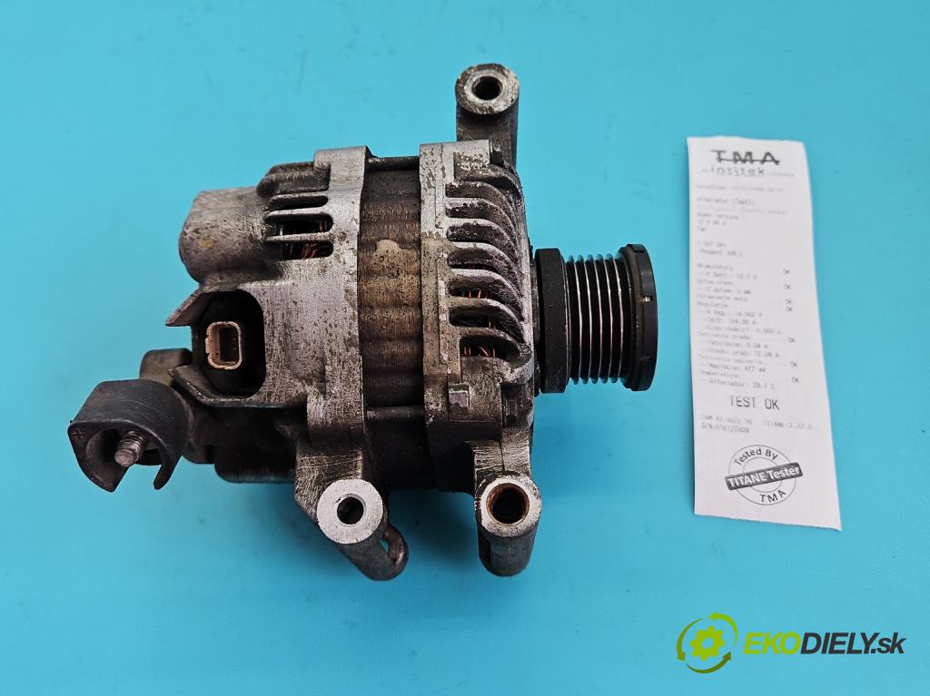 Peugeot 308 I 2007-2013 1.6 16V 120 HP manual 88 kW 1598 cm3 5- Alternator 757695680 (Alternátor)