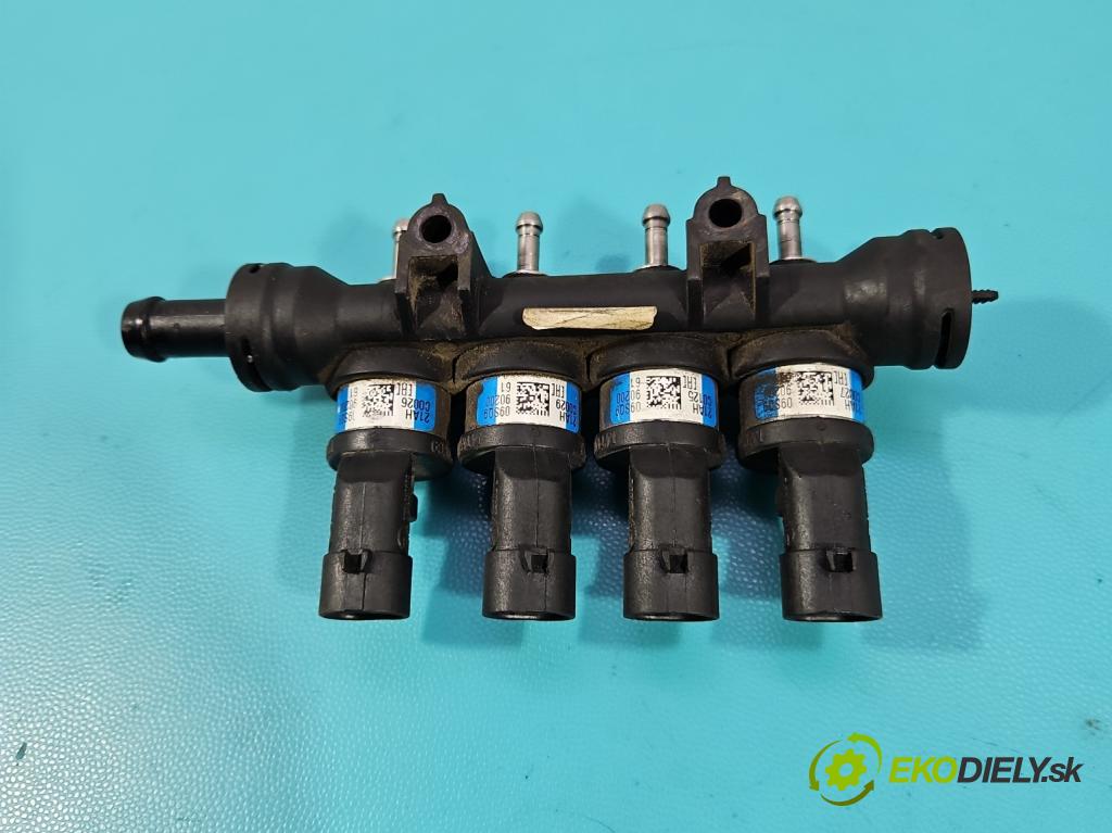 Peugeot 308 I 2007-2013 1.6 16V 120 HP manual 88 kW 1598 cm3 5- vstrek LPG BRC NIEBIESKIE