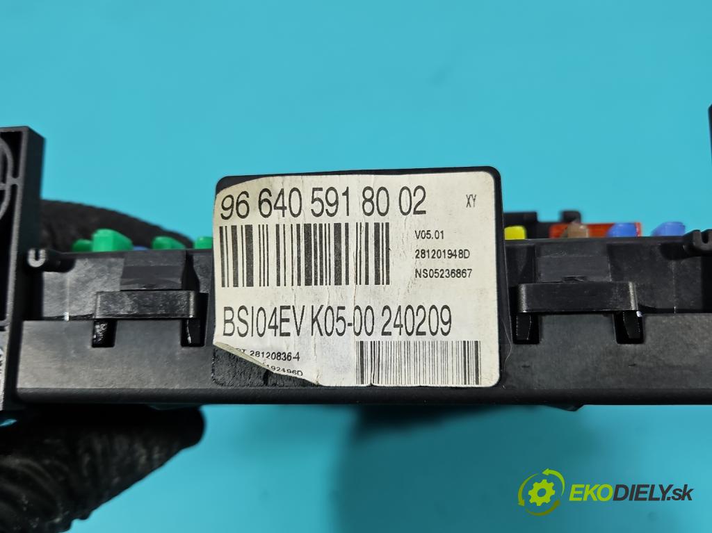 Peugeot 308 I 2007-2013 1.6 16V 120 HP manual 88 kW 1598 cm3 5- riadiaca jednotka motora 0261201863