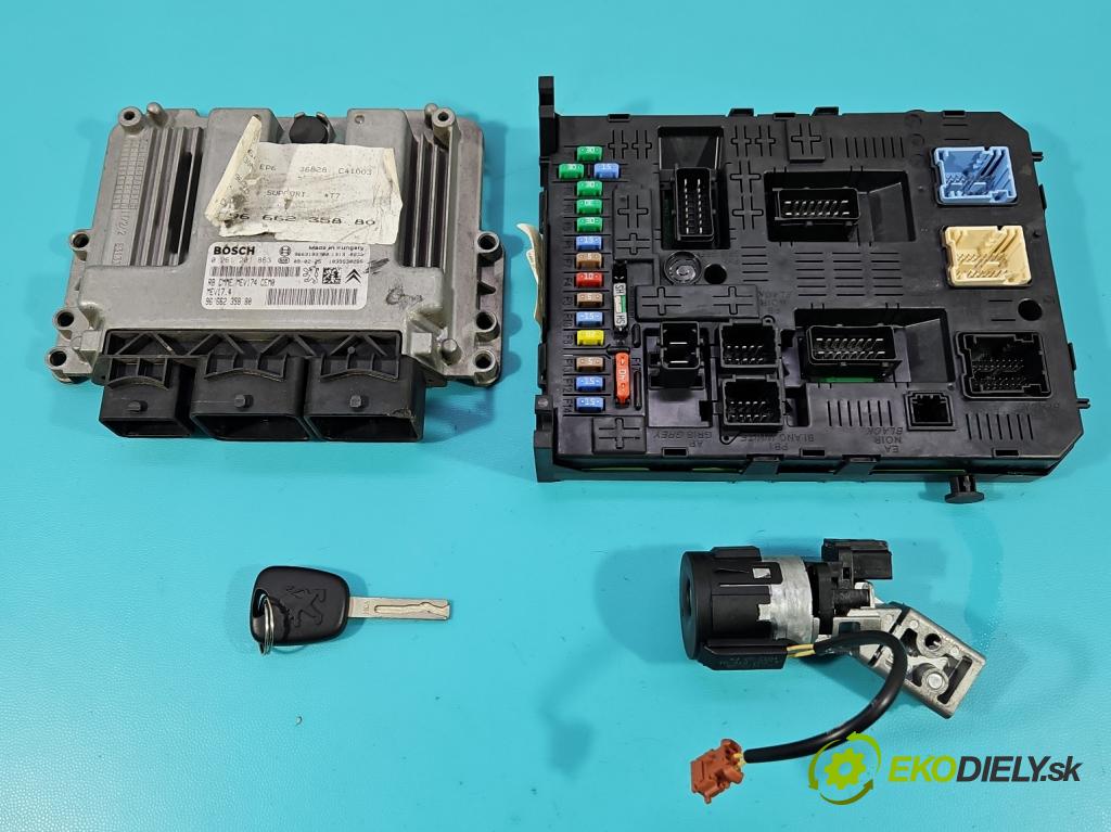 Peugeot 308 I 2007-2013 1.6 16V 120 HP manual 88 kW 1598 cm3 5- riadiaca jednotka motora 0261201863