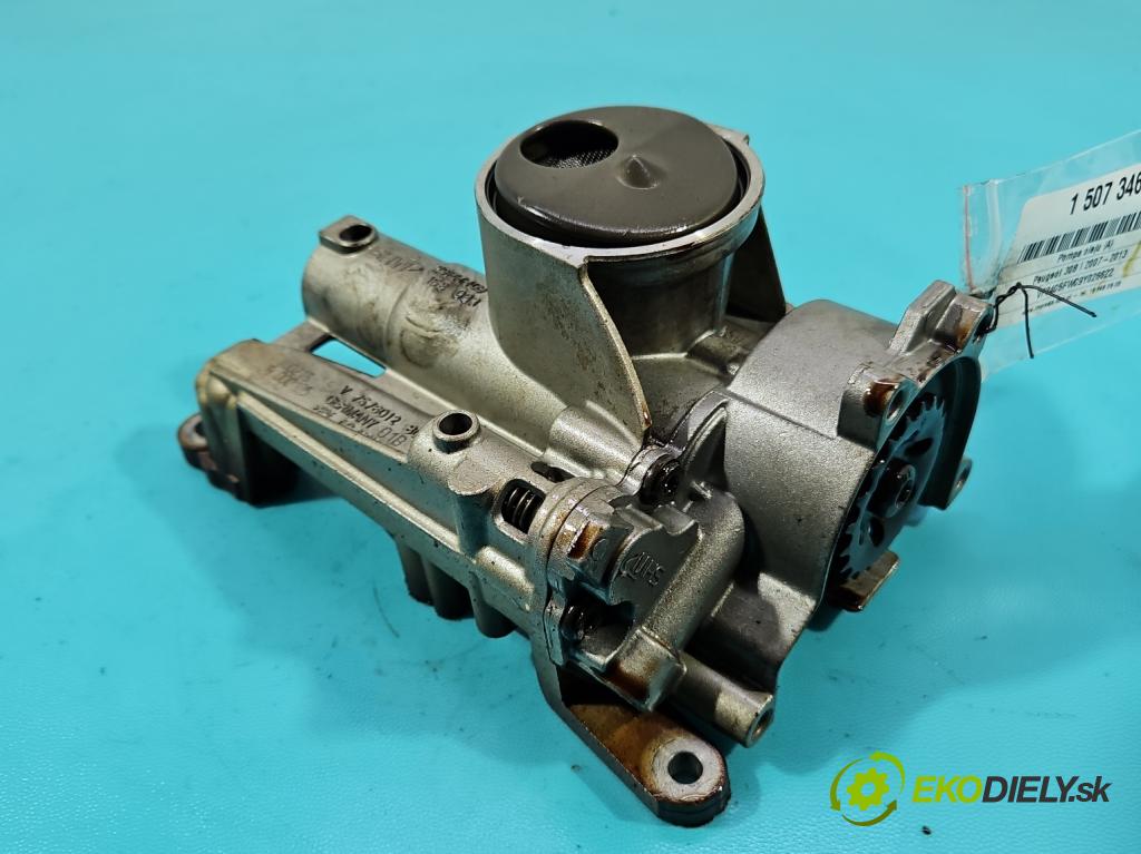 Peugeot 308 I 2007-2013 1.6 16V 120 HP manual 88 kW 1598 cm3 5- čerpadlo oleja: 757601280 (Olejová pumpa)