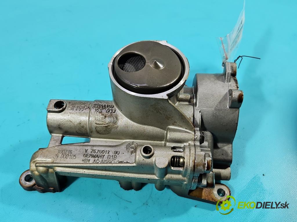 Peugeot 308 I 2007-2013 1.6 16V 120 HP manual 88 kW 1598 cm3 5- čerpadlo oleja: 757601280 (Olejová pumpa)